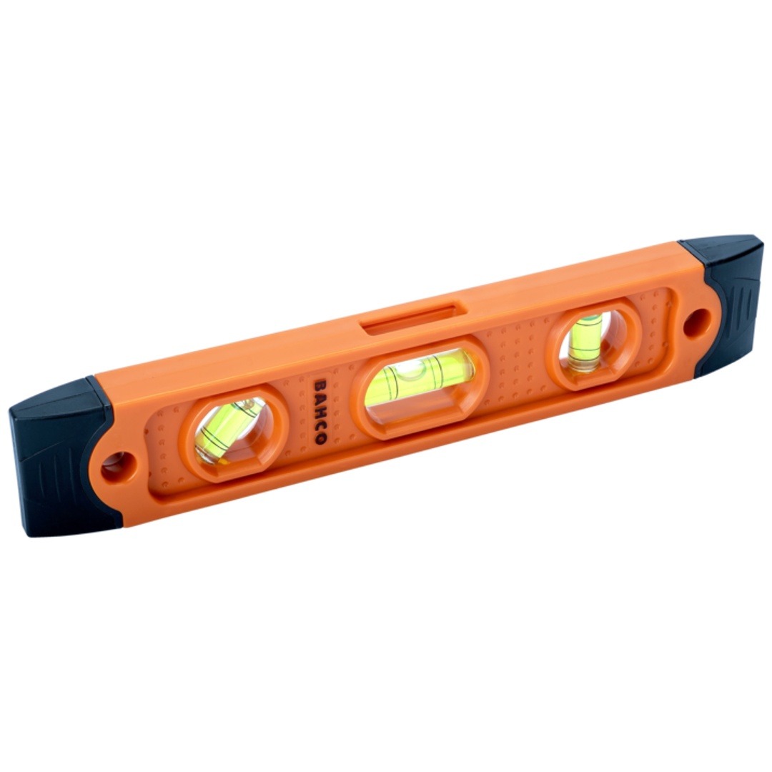Bahco Licht Torpedo-Wasserwaage, Kunststoff, Magnetisch 228 Mm