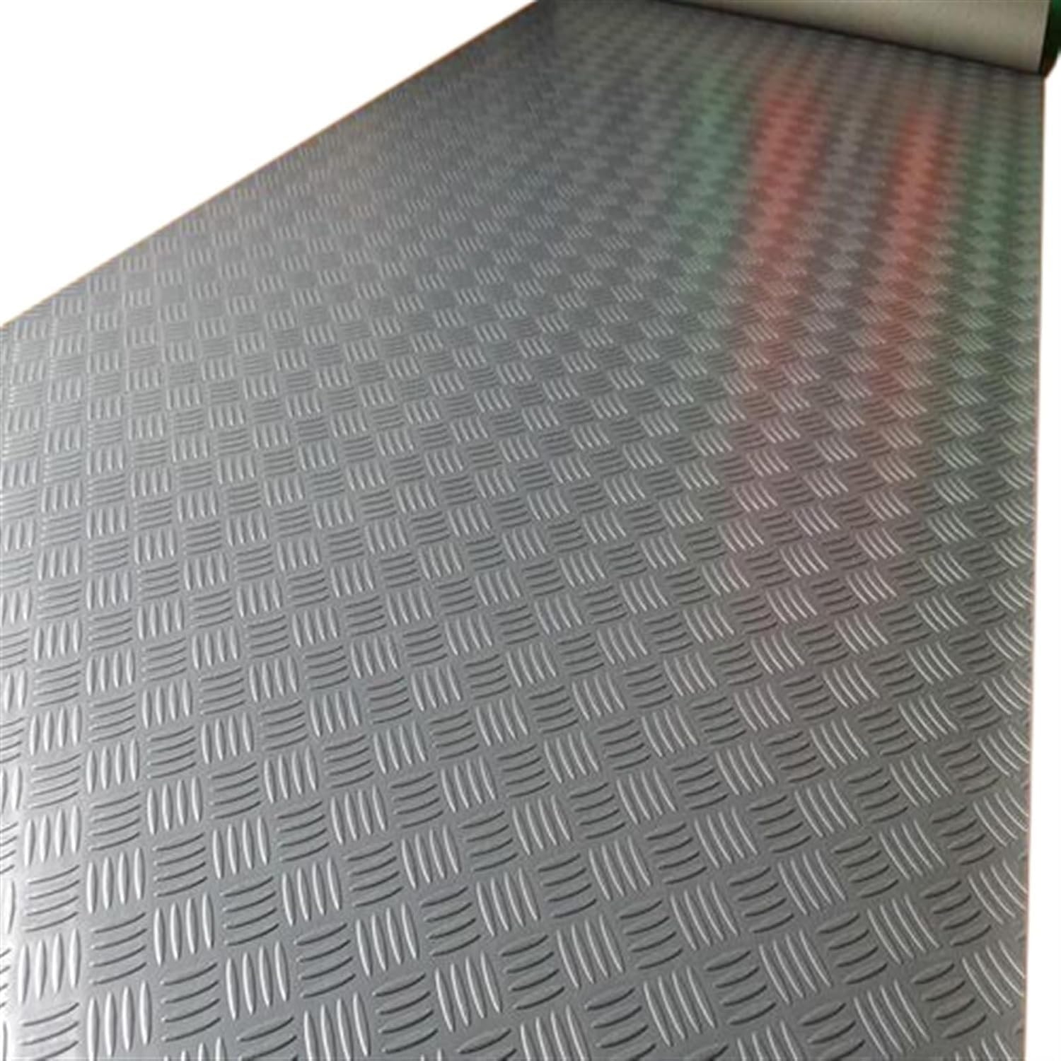 Tapis de protection de sol en caoutchouc antidérapant, noir, rouleau