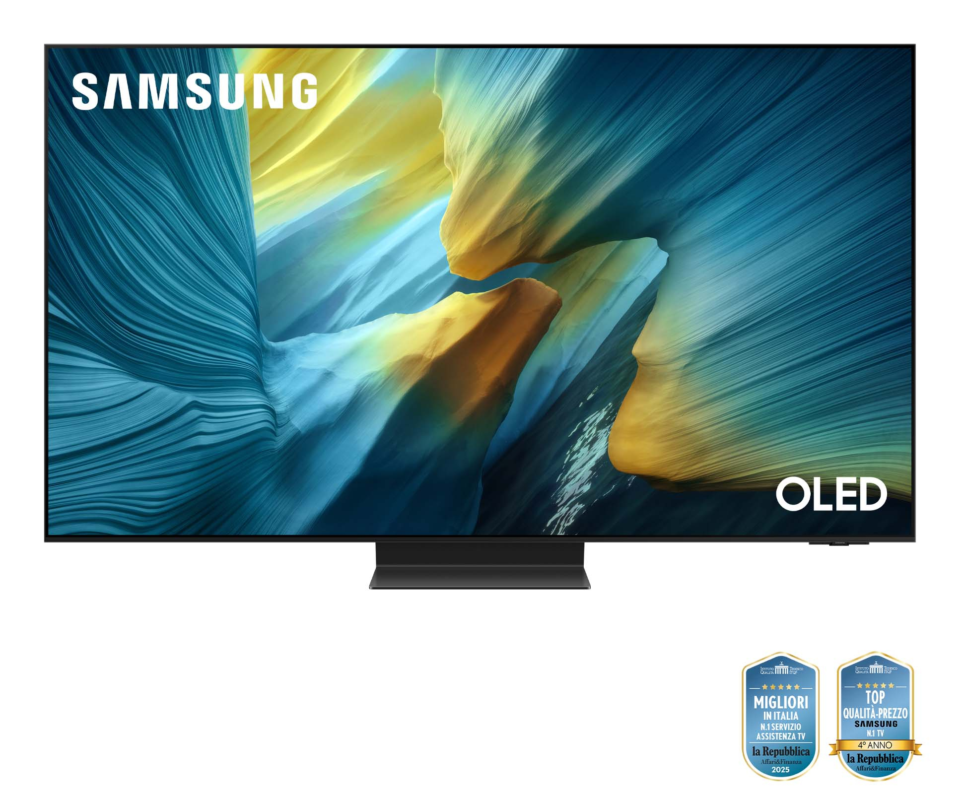 Samsung Schwarz Qe65s95fatxzt Tv 165,1 Cm (65") 4K Ultra Hd Smart Tv Wifi