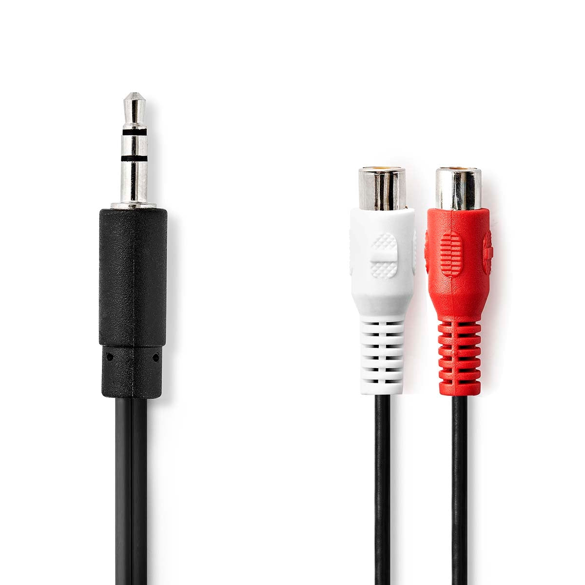 Nedis Stereo-Audiokabel, 3,5 mm, 2X Cinch-Buchse (0.20 m, Cinch Kabel), Audiokabel - Bild 5