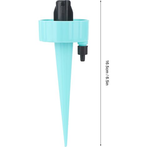 Automatischer Bewässerungsstab – Tropfbewässerungssystem für Pflanzen und Blumen, Garten, Balkon, Zuhause – Zubehörset, PP-Werkzeug, 16,5 cm, Blau (1/5)
