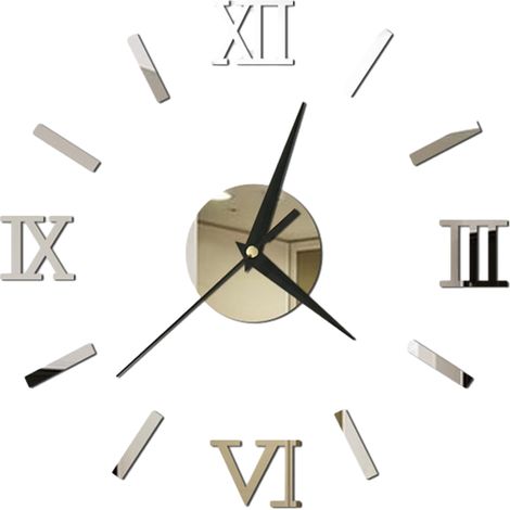 Horloge murale moderne à faire soi-même pour la décoration de la maison, du restaurant et du bureau