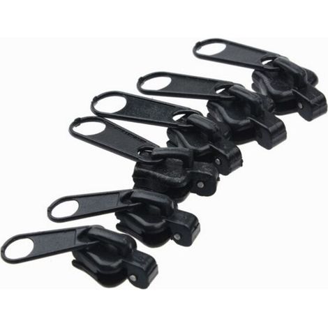 6-piece zipper slider replacement repair kit for zipper sewing (1/5)