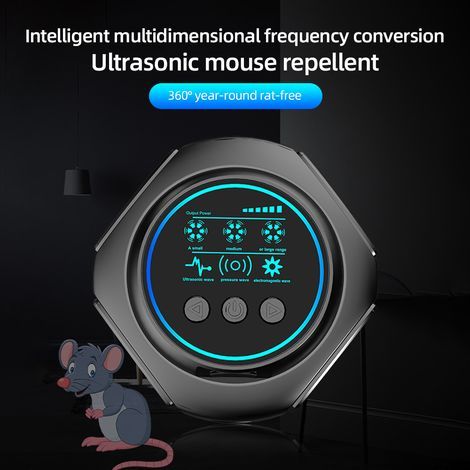 Les pièges à souris électroniques anti-rongeurs à ultrasons repoussent efficacement les mouches et les cafards pour une utilisation en intérieur (1/5)