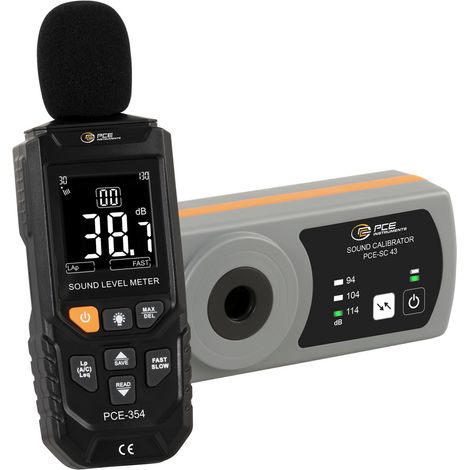 Messgerät PCE Instruments pce-354-sc43 Bereich 30-130 dB (1/5)