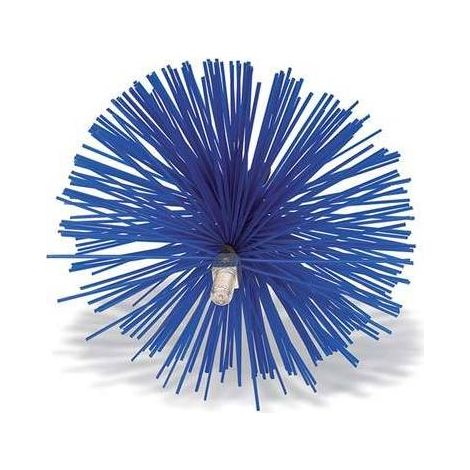 4,0 x BROSSE EN NYLON POUR CHEMINÉE DOMUS