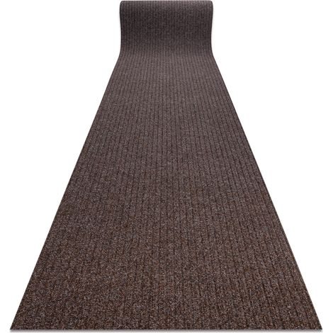 Alfombra de pasillo con refuerzo de goma MONSTERA Hojas, verde 67 cm green 67x100 cm (1/5)