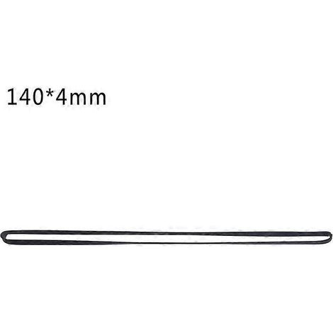 Courroie plate de 4 mm de large pour magnétophone à cassettes, assortiment de courroies courantes pour enregistreur (1/5)