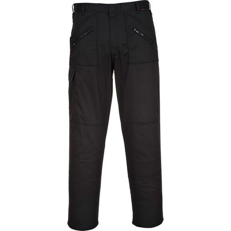 Pantalon Action Couleur : Noir  Short Taille 40 - Portwest