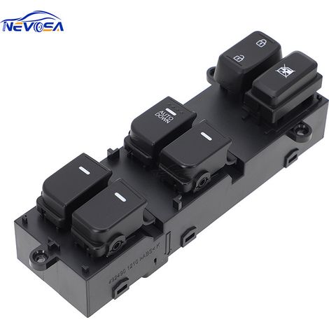 93570-2T000 Applicable to Kia Horizon Window Regulator Switch, Electric Window Main Control Switch (Direct Sales) (1/4)