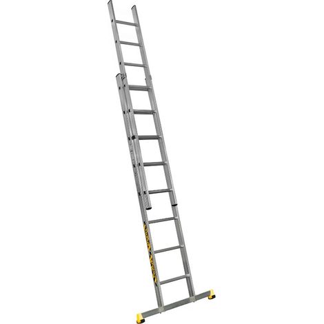 Schiebeleiter mit 2 Handflächen 4.15 m - 510508 (1/2)