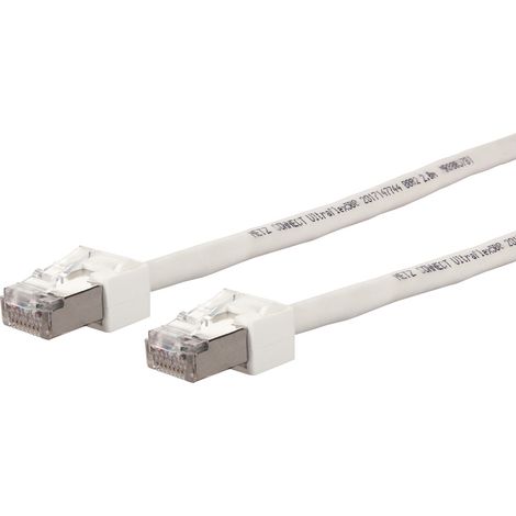 Metz Connect Ultrafl.PK VoIP 3m C6A26 2RJ45 ws 13084U3088-E