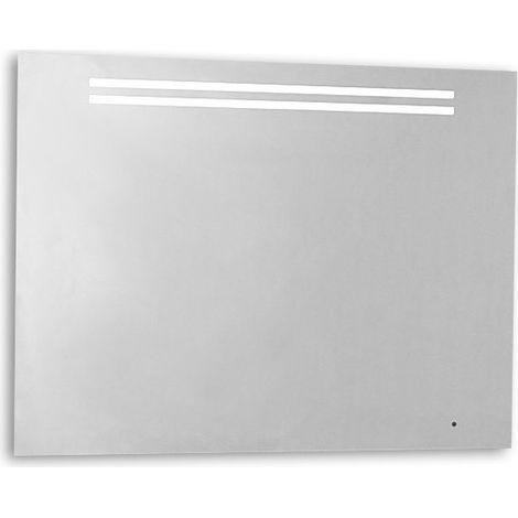 Specchio da bagno con illuminazione led integrata e interruttore ottico (1/2)
