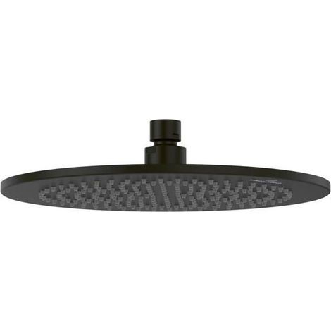 VB Regenbrause Universal Showers 252x56x252mm Rund Matt Black (1/3)