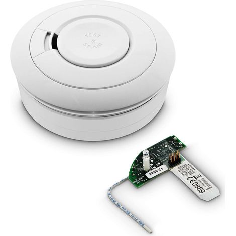 uniTEC FUNK Rauchmelder 85dB EI-Elektr/DIN EN 14604/9V-Batt