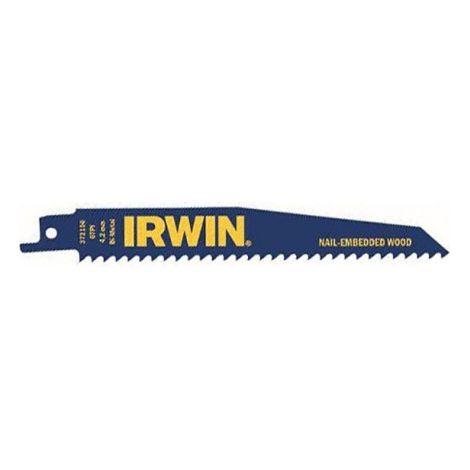 IRWIN 10504158 - Lama 956R 9 pollici/225 mm 6 TPI, per legno con metallo intarsiato