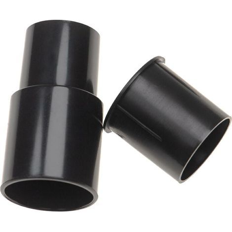 2 Adaptateurs Aspirateur Buse 32/35mm Noir Plastique (1/3)