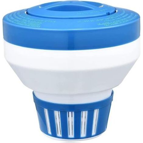 Chlor-/Brom-Schwimmkörper für die Pool-Hydrotherapie, 8-Zoll-Einziehspender, Chlortablettenspender (1/5)