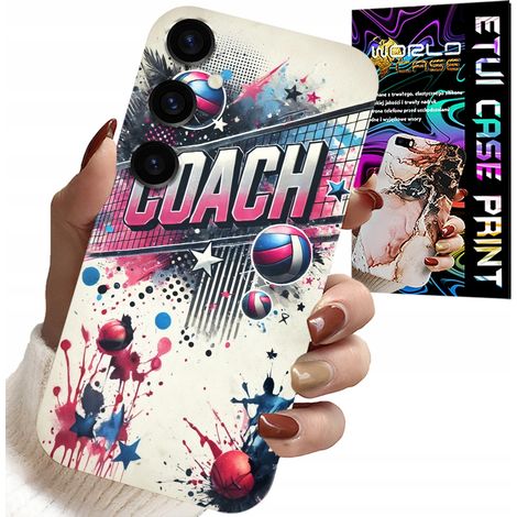 Custodia per Samsung Galaxy S24 - alloggiamento in rete Retina Coach, retro (1/5)