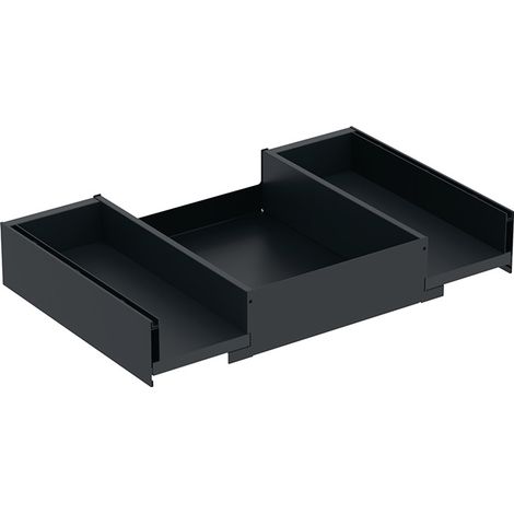 GE Tiroir supérieur pour meuble sous lavabo iCon, largeur : 60 cm, version raccourcie