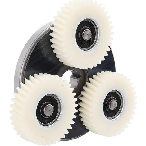 Kit de Moteur de Vélo, Kit d'embrayage à Engrenages 36T, Engrenages Planétaires en Nylon 36T, 3 avec d'embrayage de 88 Mm pour Moteur électrique de 500 à 750 W, ' en Nylon (1/4)