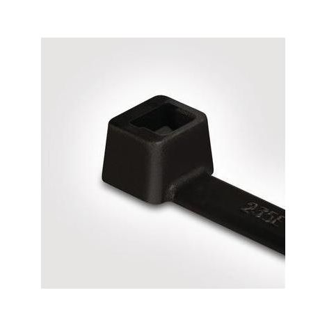 HellermannTyton 111-14860 T150R-W-BK-C1 Kabelbinder 365 mm 7.60 mm Schwarz Witterungsstabil 100 St. (1/5)