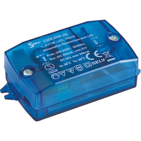 convertisseur électronique - 24 volts - 0.5 à 6w - europole 4246