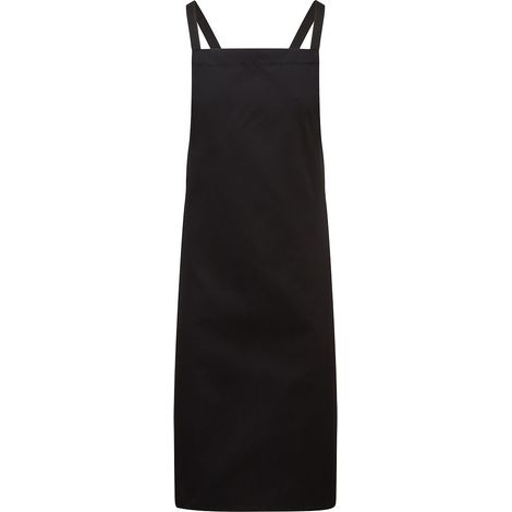 grembiule con schiena incrociata - nero - Portwest