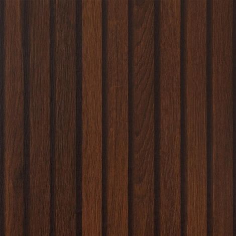 Papier Peint Tasseau de Bois 3D Effet Marron Foncé 40cm x 200cm Papier Peint Adhesif Mural Chambre Campagne Style Revetement Mural Adhesif Salon Panneau Bois Brun pour Bureau Entrée Porte (1/5)