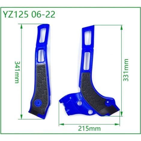 Compatible avec le protecteur de cadre de moto tout-terrain YAMAHA WR YZ125 250 FANTIC à deux temps. (1/4)