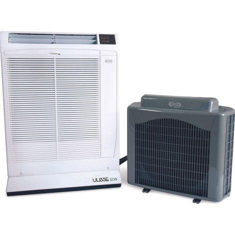 Ulisse 13 DCI eco - Acondicionador de aire split móvil con inversor, capacidad de refrigeración máxima de 4,0kW para hasta 120m³. (1/5)