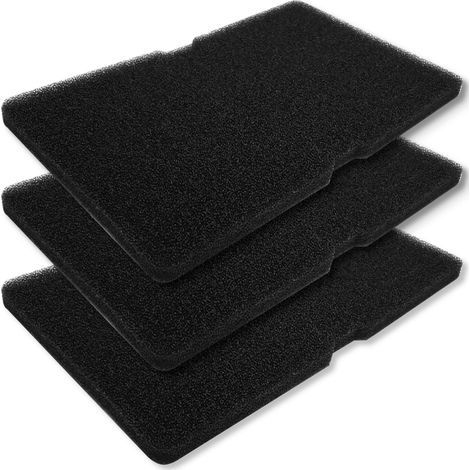 3x Filtre Mousse Sèche-linge Pompe à chaleur Condensation Compatible avec Beko Grundig Blomberg ElektraBregenz 2964840100 (1/4)