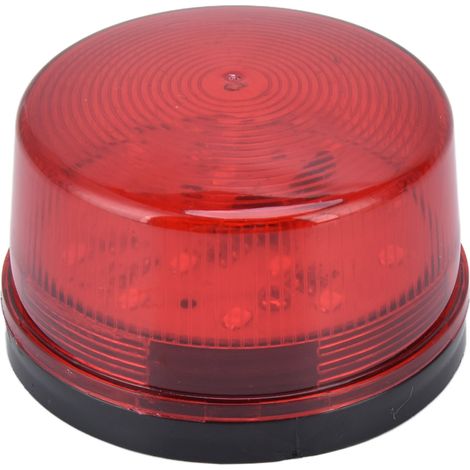 Feux de signalisation LED 12V rouges, clignotants pour sécurité, alerte camion, feux de détresse, voyants lumineux pour travaux, avertisseurs routiers (1/5)