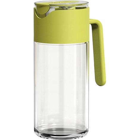 Dispenser per olio e aceto da 500 ml in vetro, antigoccia, automatico (1/5)