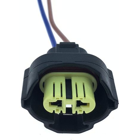 Douille H8/H9 pour ampoule de voiture, fil de cuivre, support de lampe, douille d'ampoule de phare, prise d'ampoule de voiture - prise simple