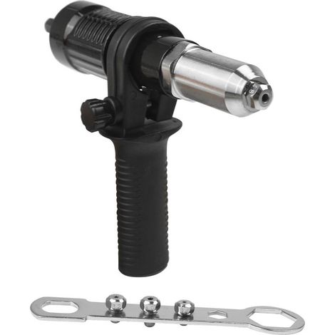 Adaptateur de pistolet à rivet, adaptateur de pistolet à riveter électrique, fixation de rivet pour perceuse électrique et sans fil (1/5)