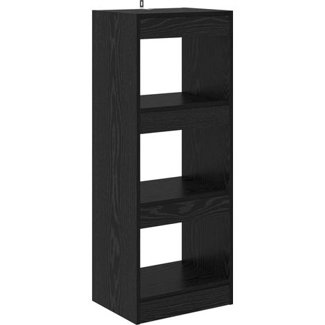 Maison Exclusive - Bücherregal Schwarz 37 x 30 x 103 cm Holzwerks