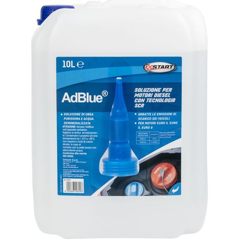 Additivo AdBlue per Motori Diesel 10 Litri Euro 4 5 6 - Lubex