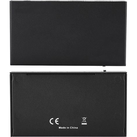 Adaptateur HDMI 1x2 4K 60Hz 18Gbps HDCP 2.2, Splitter Métal 4:4:4 pour Moniteurs et TV (Alimentation 100-240V) EU (1/5)