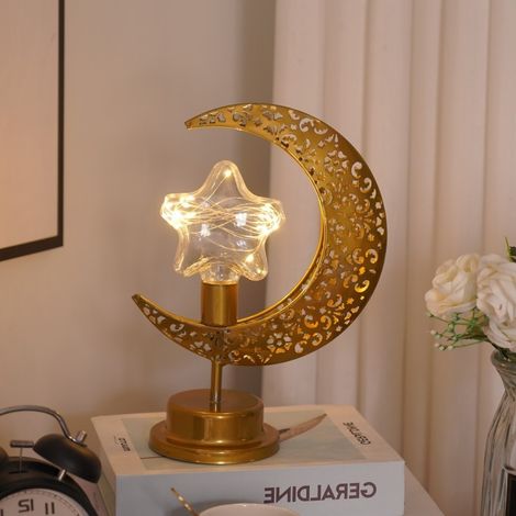 Lampe de bureau en fer forgé, lampe de bureau élégante et résistante, idéale pour décorer un bureau ou un espace de travail (1/5)