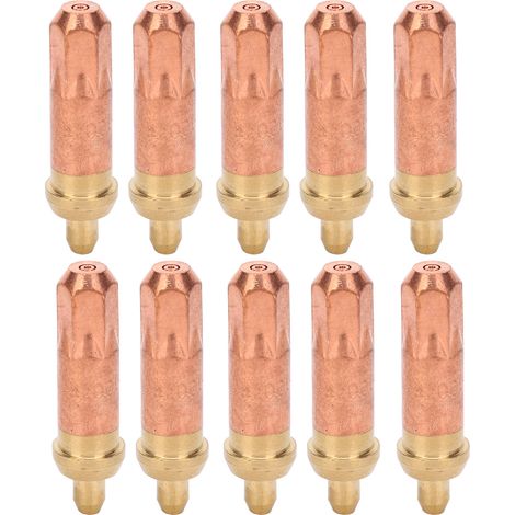 Embout de buse de coupe de gaz, 10 pièces, Propane acétylène, Type de manchon de Machine, tête de pistolet G01-1002 