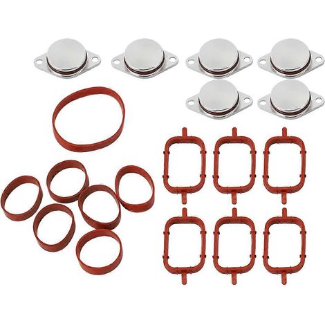 Kit de joints d'étanchéité de collecteur d'admission 26 pièces 11612246945 pour BMW Série 5 E61 (1/4)