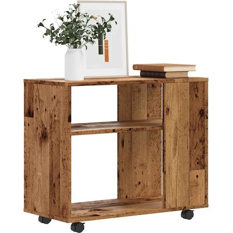 Beistelltisch Altholz-Optik 70x35x55 cm Holzwerkstoff