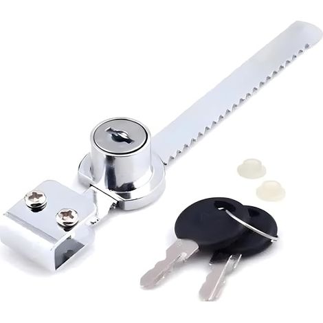 Reptile Vivarium Terrarium Sliding Showcase Glass Door Lock Key (1/5)