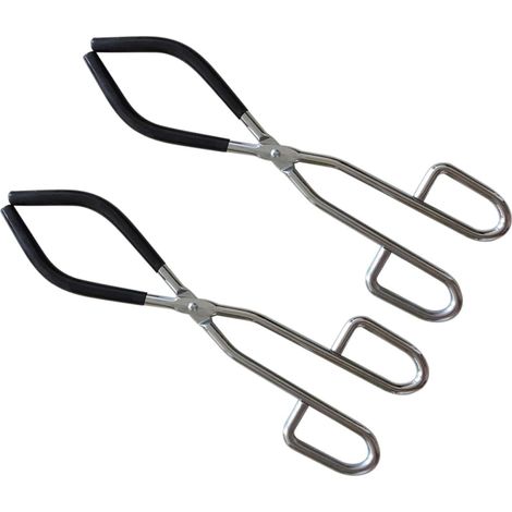 Pinces métalliques antidérapantes VICASKY avec revêtement de (1/5)