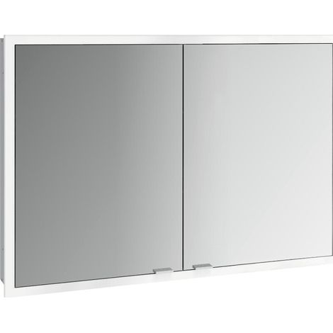 emco prime slim Spiegelschrank, 1000mm, 2 Türen, Unterputzmodell, (1/3)