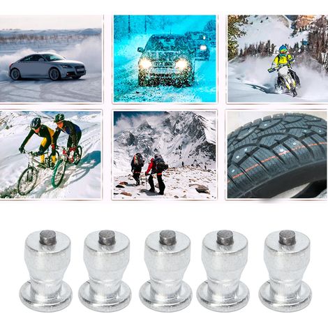 100 Universal-Radbolzen für Auto-, LKW-, Fahrrad-, Kofferraum-, Motorrad-, ATV-, SUV-Reifen und Kfz-Zubehör (JX8-11-2) (1/5)