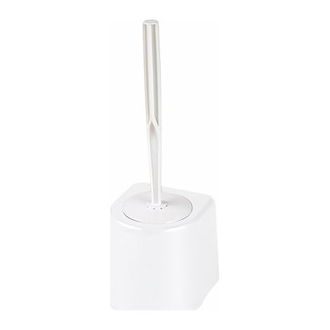 Combiné brosse WC plastique mural
