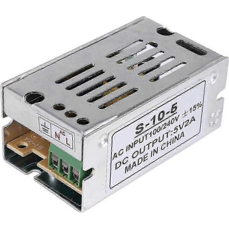 Convertisseur d'alimentation à découpage compatible 110-240 V CA vers 5 V CC SA10-05 (1/5)