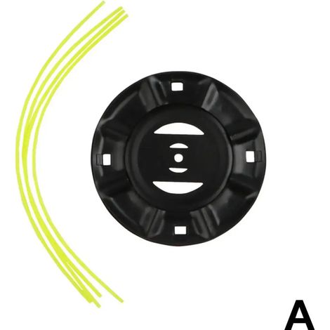 -1 Tête de coupe-herbe à disque en fer, petite batterie au lithium, tondeuse à gazon, corde en nylon dédiée pour enlever l'herbe, accessoires ne craint pas les pierres (1/4)
